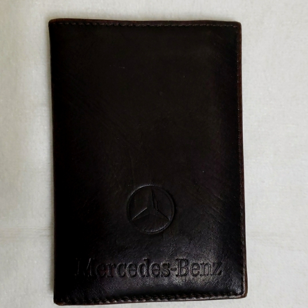 Genuine Mercedes-Benz leather wallet